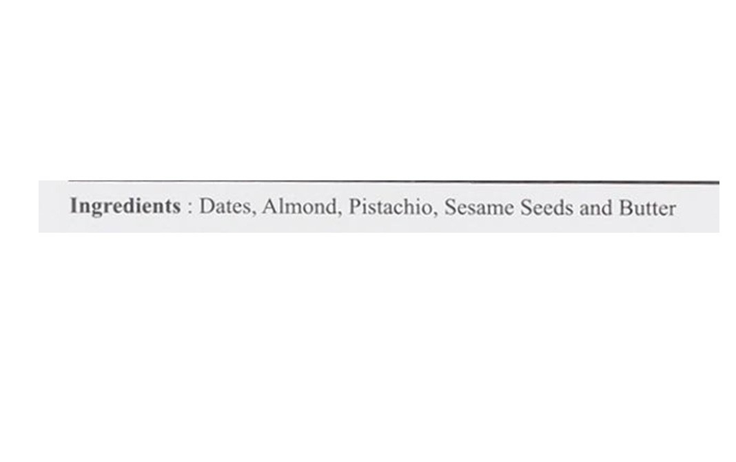 Ambrosia Delicatessen Crushed Dates With Almond, Pistachio & Sesame Seeds   Box  250 grams